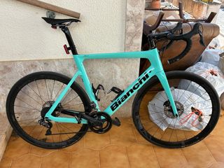 Bicicleta Bianchi Aria Carbono Di2 - Talla 59 XL