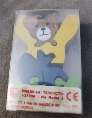 Puzzle Orsetto in Legno