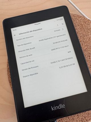 Kindle Paperwhite 10ª Gen Negro