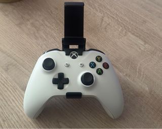 Mando Xbox Blanco con Soporte Móvil