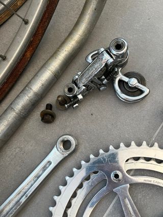 Grupo años 50 Campagnolo Record Gran Sport