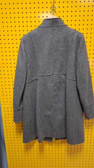 Abrigo gris CEREZ mujer