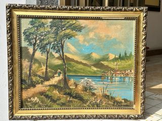 Quadro Olio su Legno