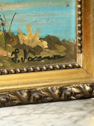 Quadro Olio su Legno