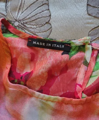 Maglia donna fantasia multicolor