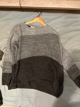 Jersey gris jaspeado