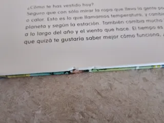 Libro infantil El Clima de Edebé