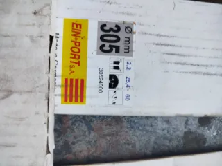 8 Discos de corte Sierra  305mm de 60 y 80 dientes