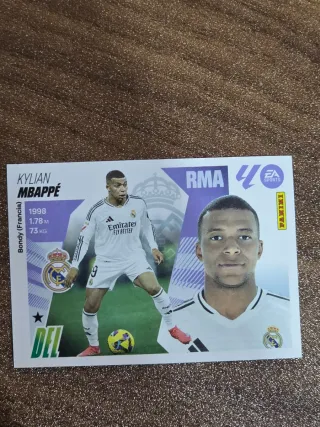 Cromo Mbappe Panini La Liga Este 25-26