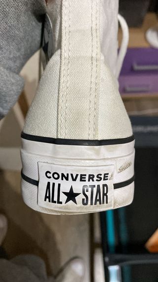 Converse Blancas Plataforma