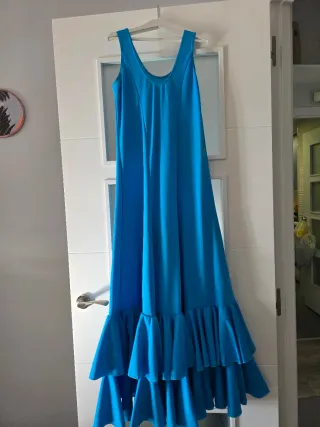 Abito flamenco blu