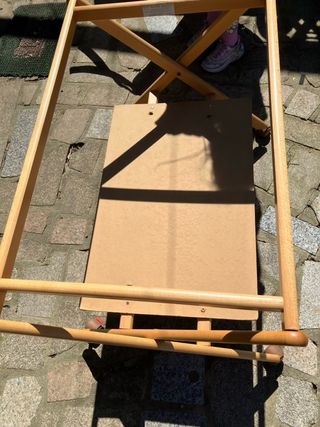 Moisés de madera para bebé