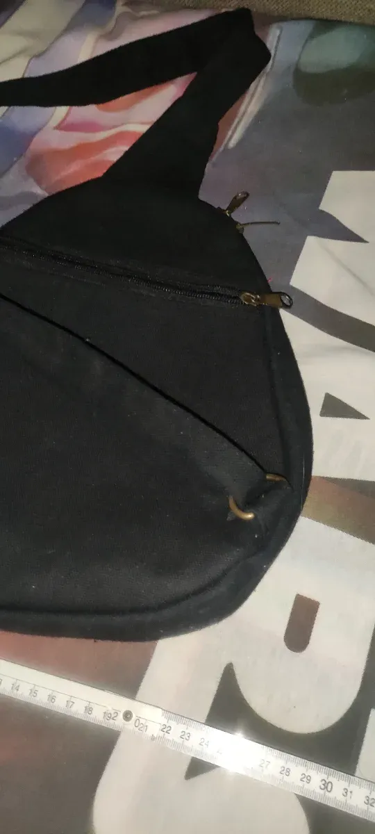 Bolso bandolera bordado flores