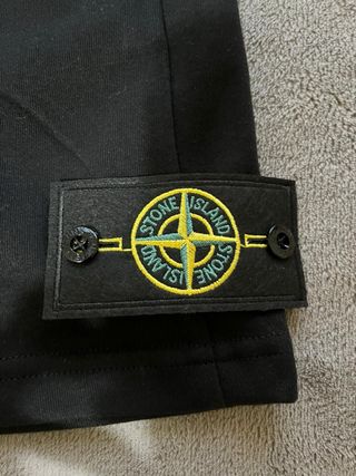 Stone Island Shorts Talla S Negro