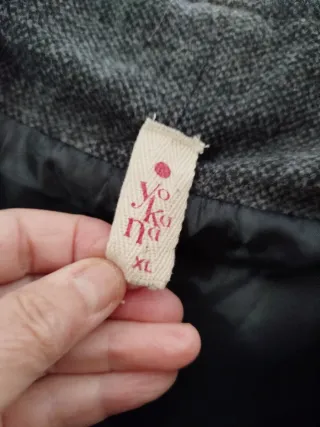 Conjunto señora gris, vestido y chaleco