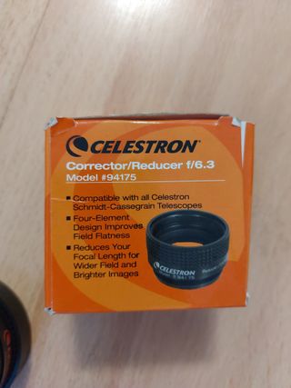 Correttore focale riduttore Celestron f/6.3 SC