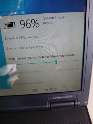 Portátil HP Compaq NX7300