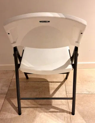 3 Sedie Pieghevoli LIVETIME Bianche