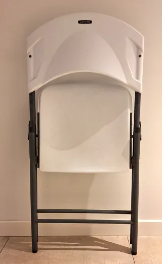 3 Sedie Pieghevoli LIVETIME Bianche