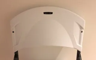 3 Sedie Pieghevoli LIVETIME Bianche