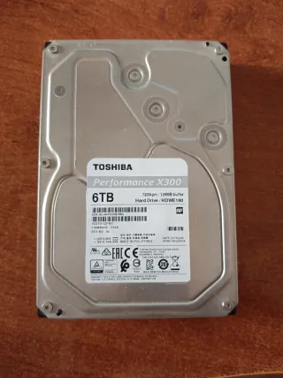 Disco Duro Toshiba 6TB Performance X300