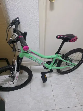 Bicicleta B-PRO verde