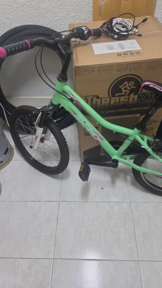 Bicicleta B-PRO verde