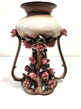 Jarrón antiguo Capodimonte