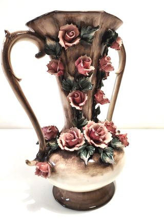 Jarrón antiguo Capodimonte