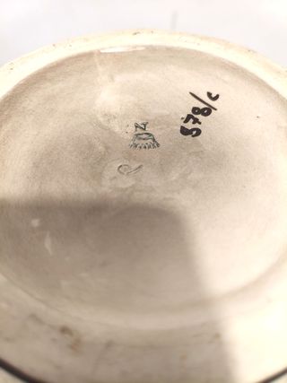Jarrón antiguo Capodimonte