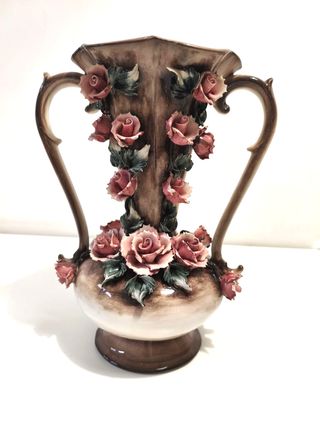 Jarrón antiguo Capodimonte