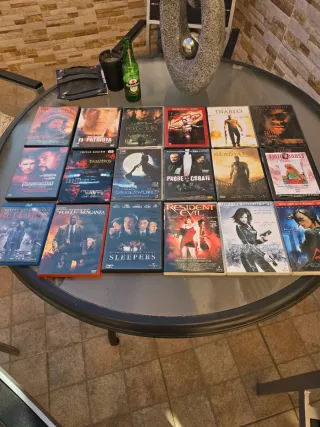 Colección 18 Películas DVD Acción/Drama/Terror