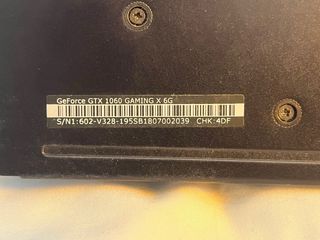 MSI GeForce GTX 1060 Gaming X 6G