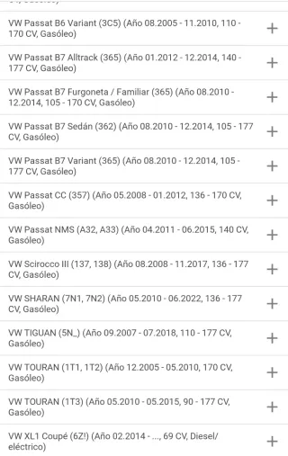 Bomba de agua auxiliar VAG