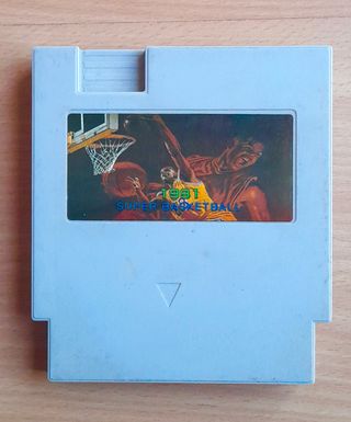 Super Basketball NBA Basketball NES Cartucho Clon