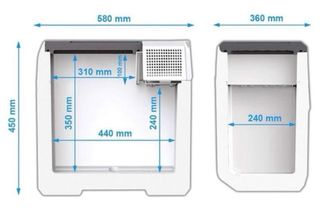 Nevera Mobicool FR40 Compresor