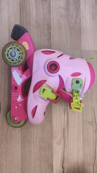 Patines Oxelo Talla 26-28 Rosas