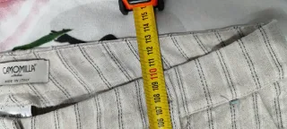 Pantaloni Camomilla a righe tg 48