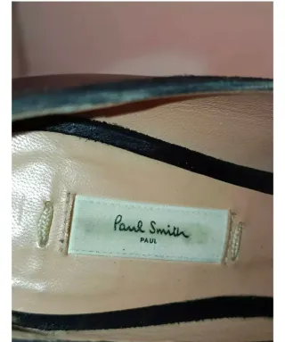 Zapatos Paul Smith Negros Mujer