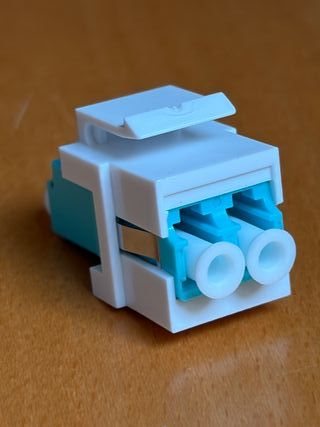 Keystone LC multimodo fibra duplex OM1 a OM4