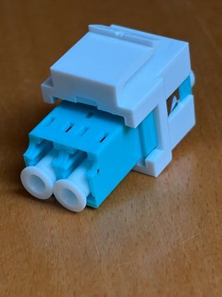 Keystone LC multimodo fibra duplex OM1 a OM4