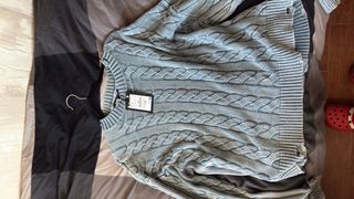 Jersey Zara azul nuevo con etiqueta