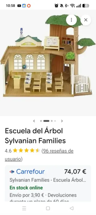 Escuela del Árbol Sylvanian Families