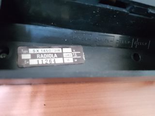 Radio Radiola AM/FM Portátil Vintage