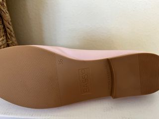 Bailarinas comunión rosa pastel nuevas