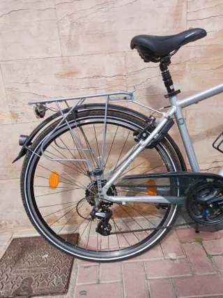 Bicicleta Lapierre Gris con Cesta