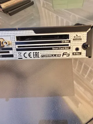 Receptor Satélite Formuler F3