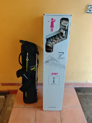 Set 7 palos golf iniciación mujer Inesis 100 Nuevo