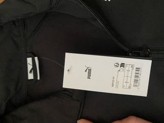 Chaqueta Puma Retro Negra. Nueva