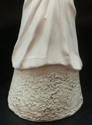 Figura ibicenca vintage de terracota. 28 cm.